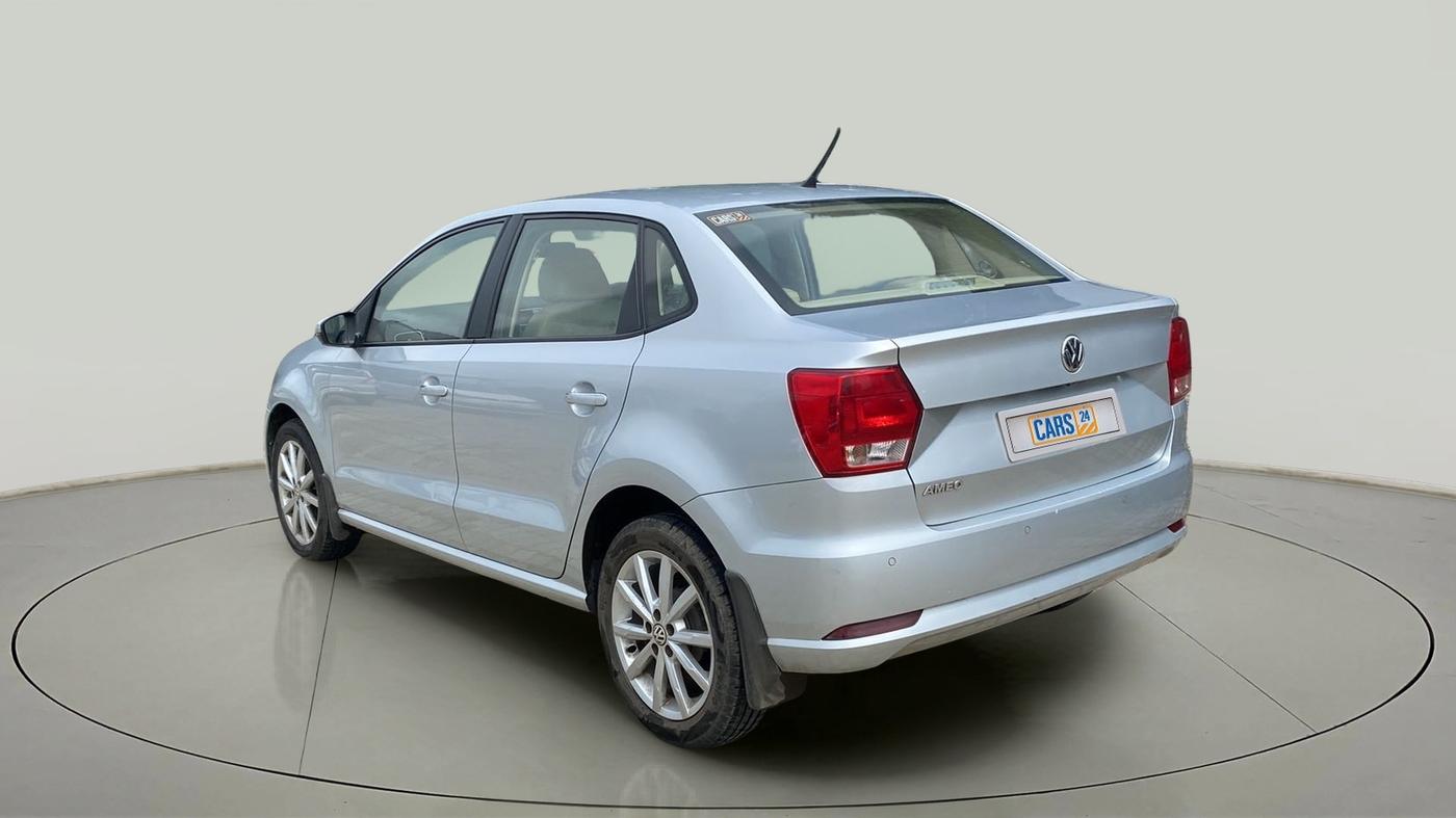 2017 Volkswagen Ameo HIGHLINE1.2L PLUS 16 ALLOY, Petrol, Manual, 33,291 km, Left Back Diagonal