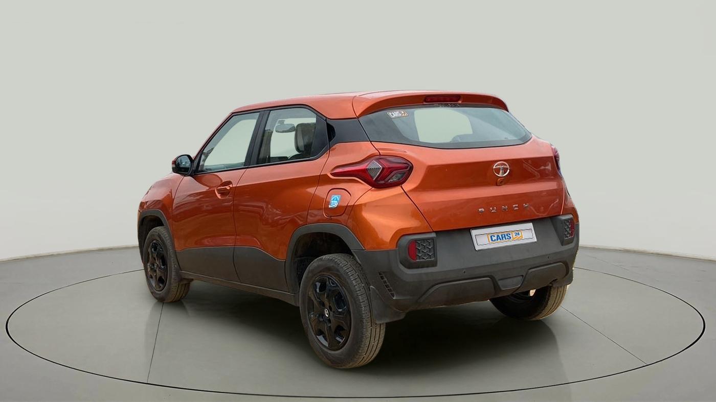 2022 Tata PUNCH ACCOMPLISHED AMT, Petrol, Automatic, 25,040 km, Left Back Diagonal