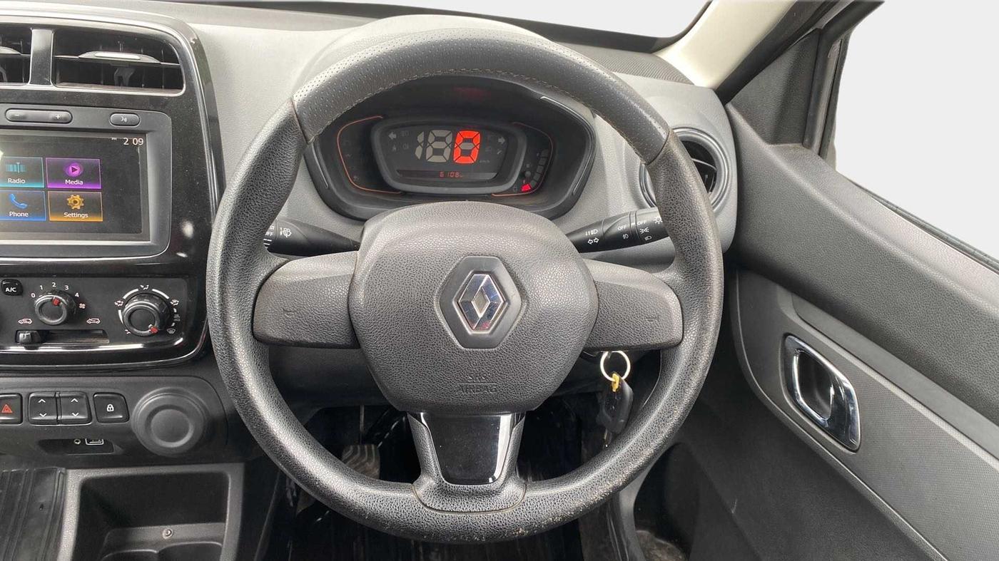 2019 Renault Kwid RXT 0.8 (O), Petrol, Manual, 6,098 km, Steering Wheel Close Up