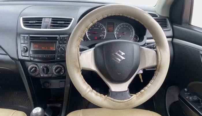 2016 Maruti Swift VXI, Petrol, Manual, 68,356 km, Steering Wheel Close Up