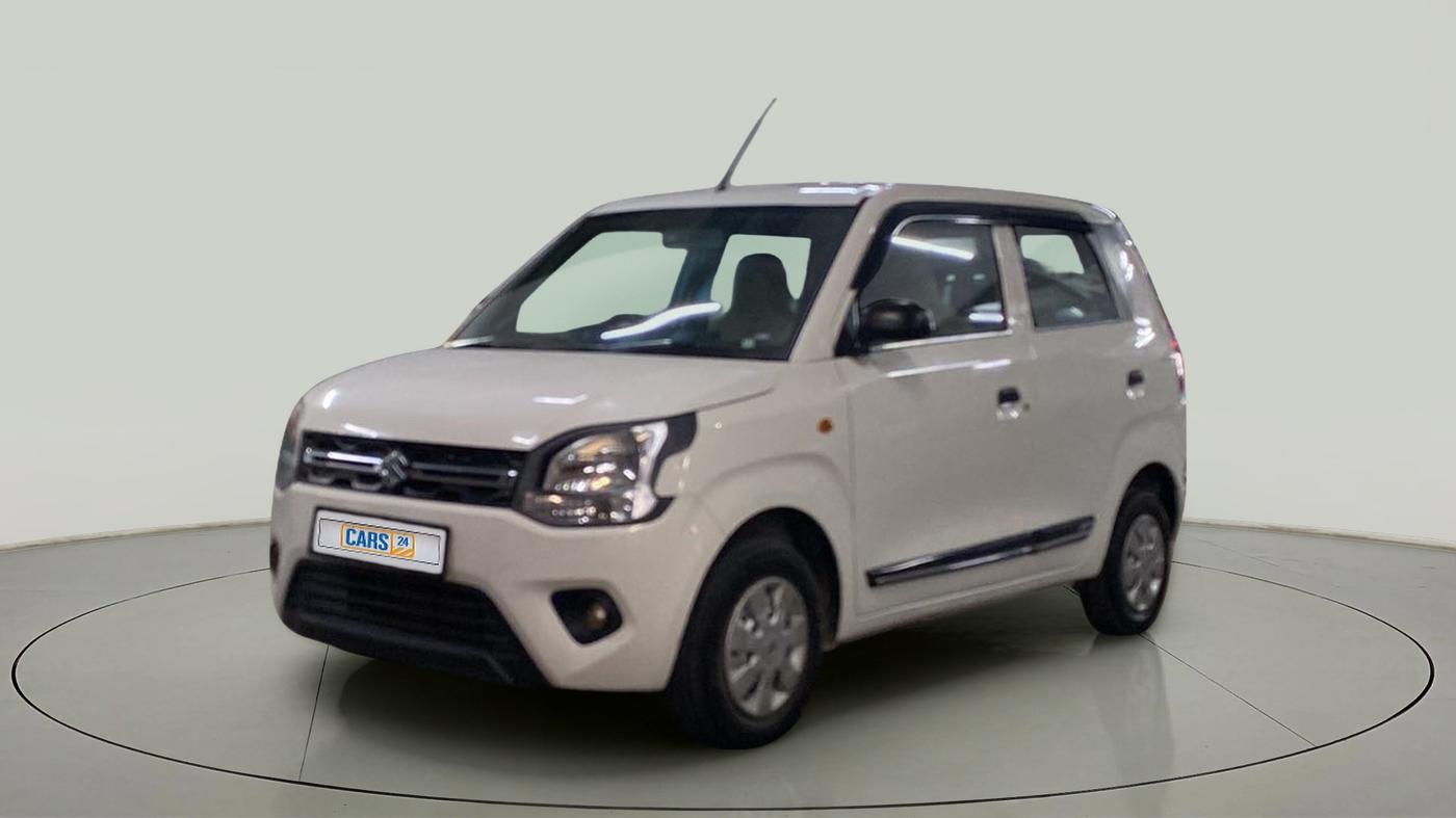 2020 Maruti New Wagon-R LXI CNG 1.0, CNG, Manual, 74,912 km, Left Front Diagonal