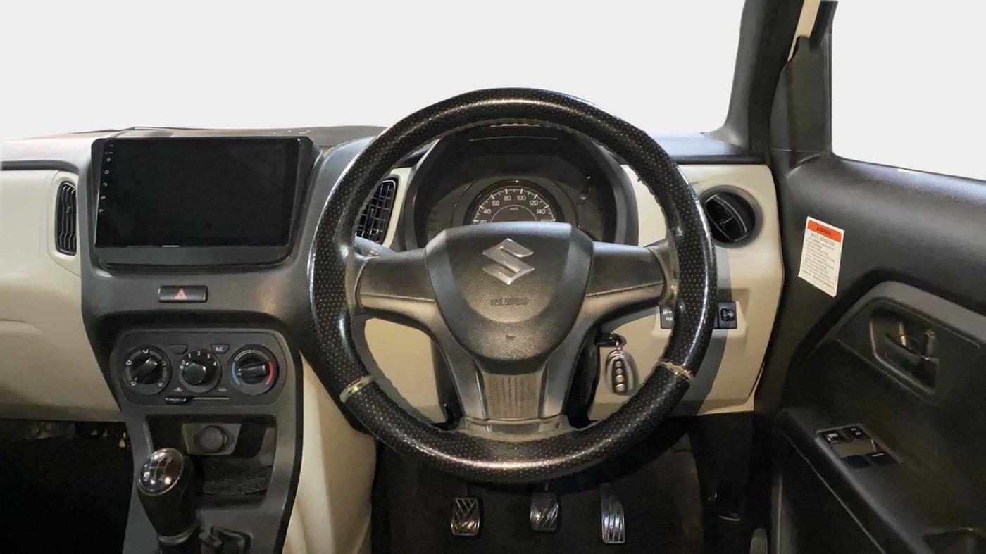 2020 Maruti New Wagon-R LXI CNG 1.0, CNG, Manual, 74,912 km, Steering Wheel Close Up
