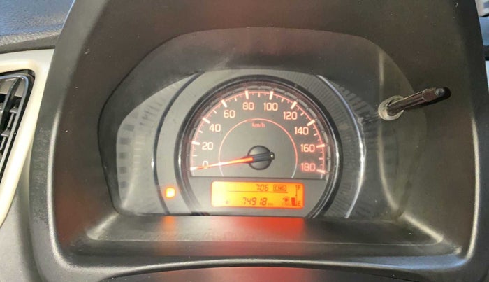 2020 Maruti New Wagon-R LXI CNG 1.0, CNG, Manual, 74,912 km, Odometer Image
