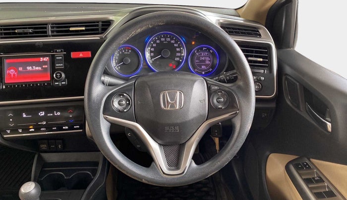 2015 Honda City 1.5L I-VTEC V MT, Petrol, Manual, 50,214 km, Steering Wheel Close Up