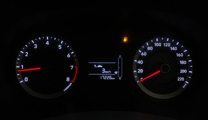 2020 Hyundai AURA S 1.2, Petrol, Manual, 17,225 km, Odometer Image