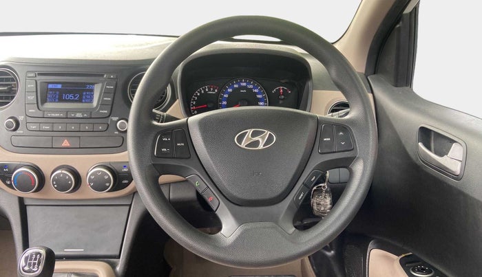 2014 Hyundai Xcent S 1.2, Petrol, Manual, 50,859 km, Steering Wheel Close Up