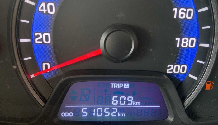 2014 Hyundai Xcent S 1.2, Petrol, Manual, 50,859 km, Odometer Image