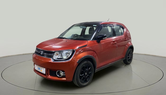 2017 Maruti IGNIS ZETA 1.2 AMT DUAL TONE, Petrol, Automatic, 19,523 km, Left Front Diagonal