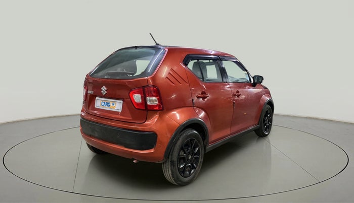 2017 Maruti IGNIS ZETA 1.2 AMT DUAL TONE, Petrol, Automatic, 19,523 km, Right Back Diagonal