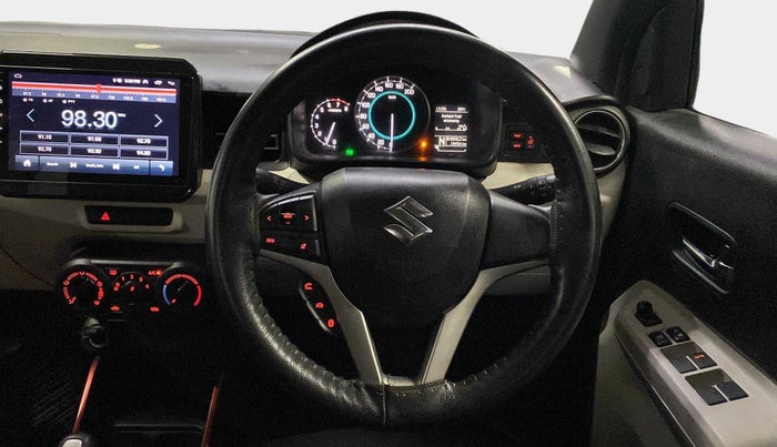 2017 Maruti IGNIS ZETA 1.2 AMT DUAL TONE, Petrol, Automatic, 19,523 km, Steering Wheel Close Up