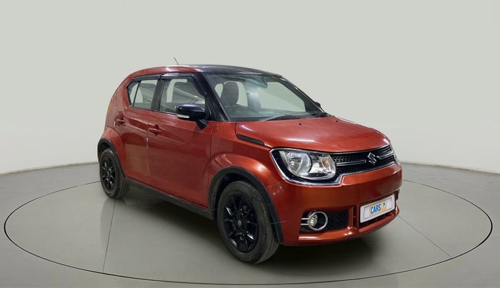 2017 Maruti IGNIS ZETA 1.2 AMT DUAL TONE, Petrol, Automatic, 19,523 km, Right Front Diagonal