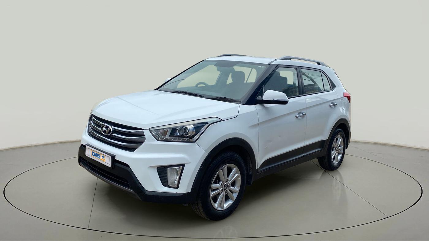 2017 Hyundai Creta SX PLUS 1.6 PETROL, Petrol, Manual, 59,159 km, Left Front Diagonal