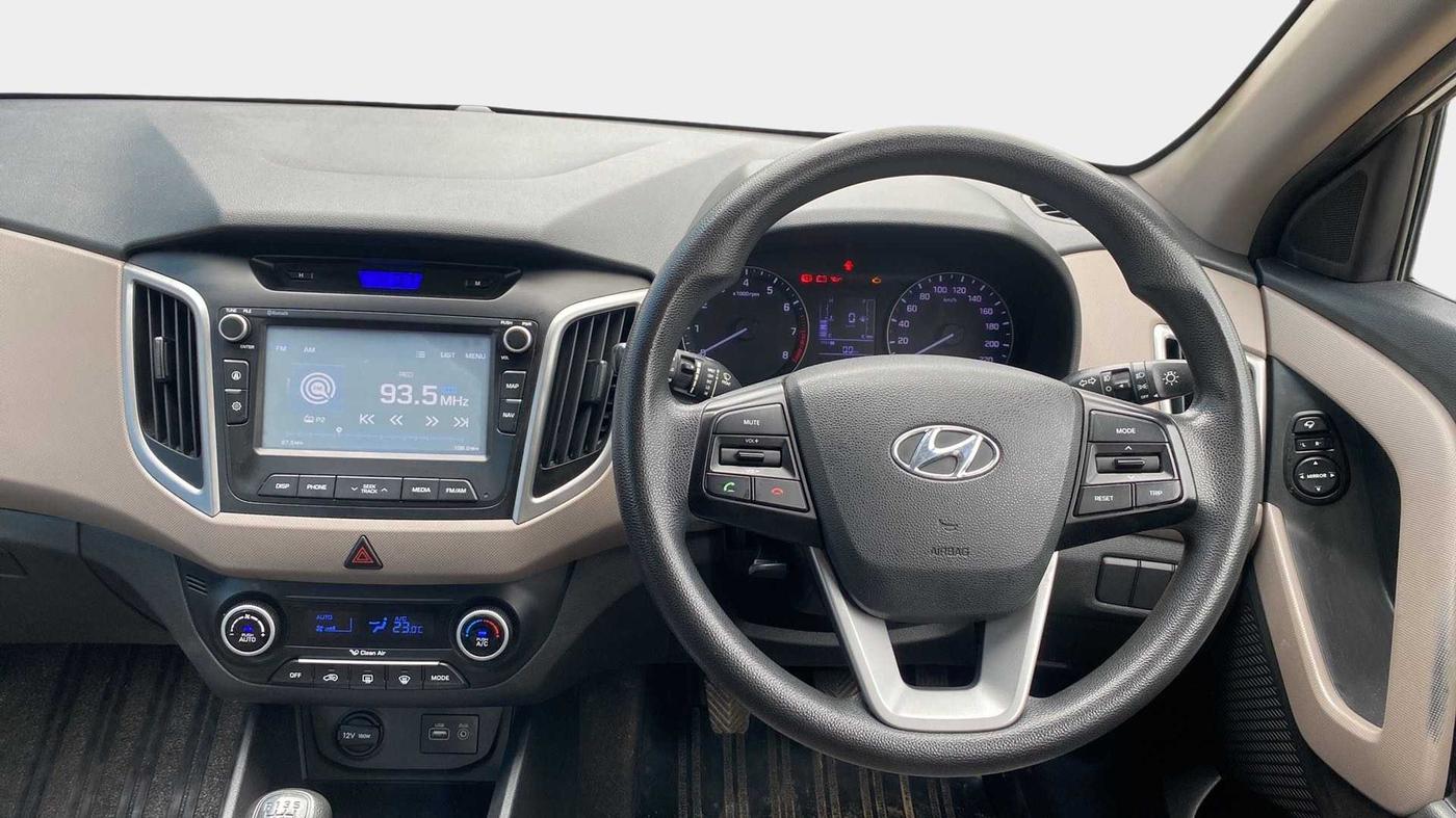 2017 Hyundai Creta SX PLUS 1.6 PETROL, Petrol, Manual, 59,159 km, Steering Wheel Close Up