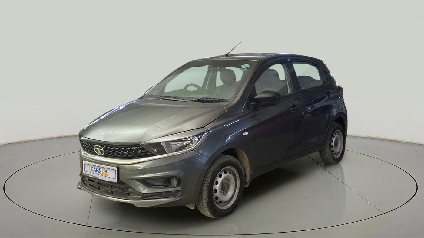 2023 Tata Tiago XM CNG, CNG, Manual, 16,890 km, Left Front Diagonal
