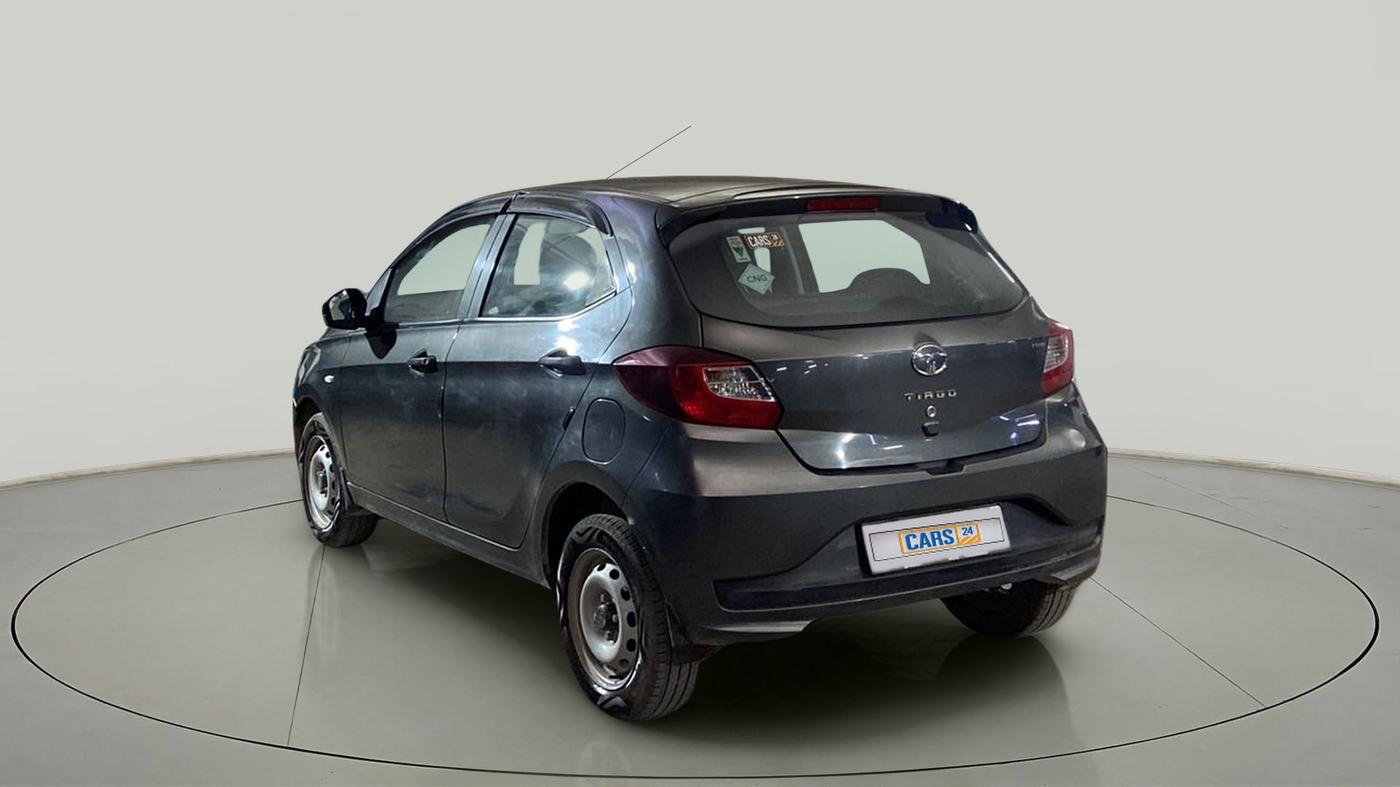 2023 Tata Tiago XM CNG, CNG, Manual, 16,890 km, Left Back Diagonal