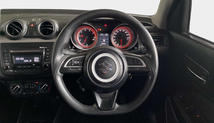 2018 Maruti Swift VXI AMT, Petrol, Automatic, 66,054 km, Steering Wheel Close Up