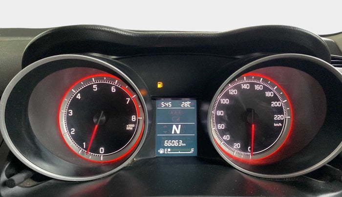 2018 Maruti Swift VXI AMT, Petrol, Automatic, 66,054 km, Odometer Image