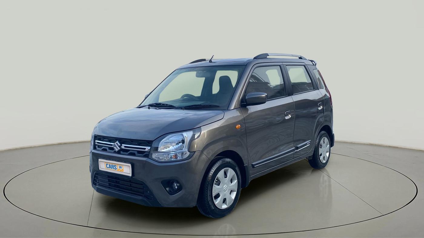 2020 Maruti New Wagon-R VXI (O) 1.2 AMT, Petrol, Automatic, 29,162 km, Left Front Diagonal
