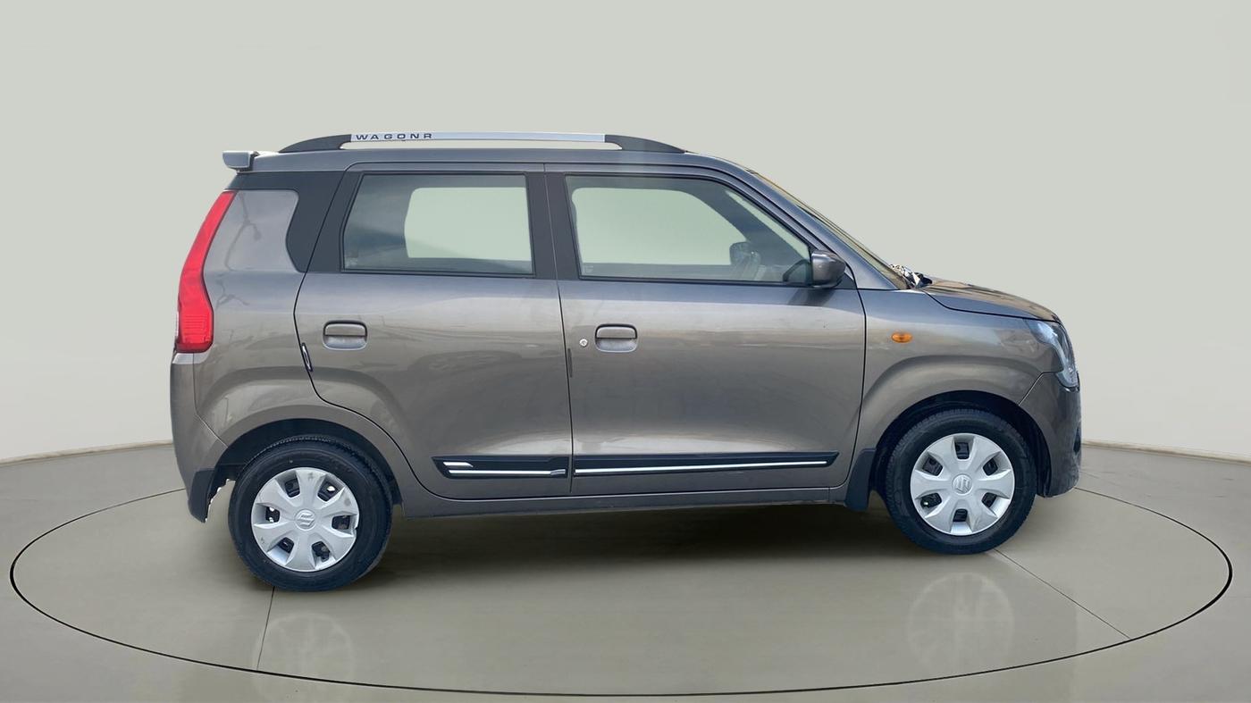2020 Maruti New Wagon-R VXI (O) 1.2 AMT, Petrol, Automatic, 29,162 km, Right Side View