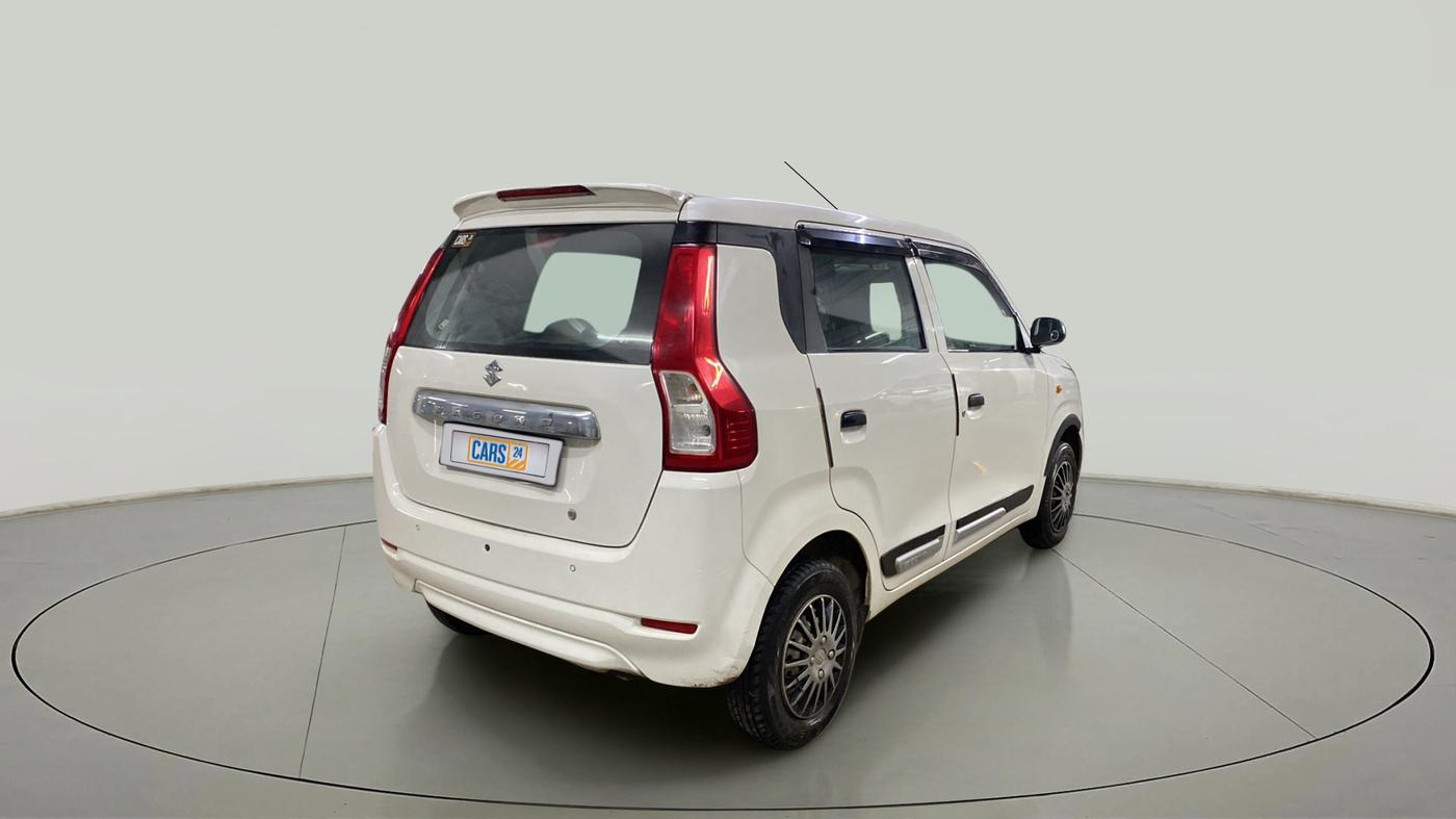 2019 Maruti New Wagon-R LXI CNG 1.0, CNG, Manual, 86,195 km, Right Back Diagonal