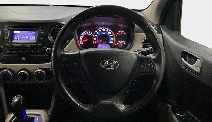 2014 Hyundai Grand i10 ASTA AT 1.2 KAPPA VTVT, Petrol, Automatic, 33,276 km, Steering Wheel Close Up