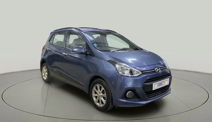 2014 Hyundai Grand i10 ASTA AT 1.2 KAPPA VTVT, Petrol, Automatic, 33,276 km, Right Front Diagonal