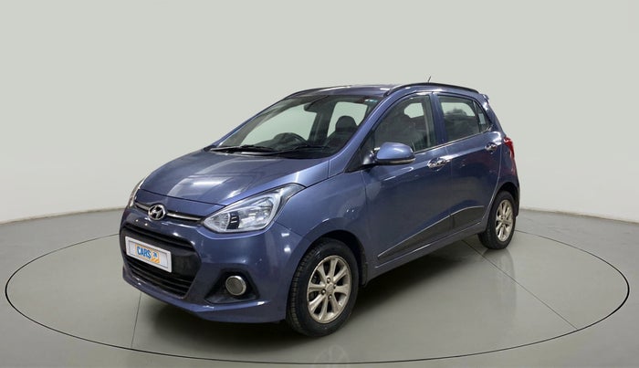 2014 Hyundai Grand i10 ASTA AT 1.2 KAPPA VTVT, Petrol, Automatic, 33,276 km, Left Front Diagonal