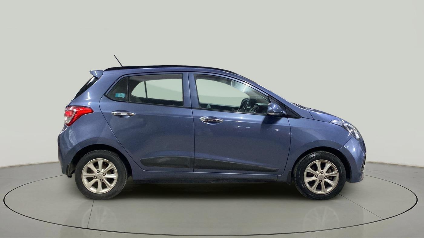 2014 Hyundai Grand i10 ASTA AT 1.2 KAPPA VTVT, Petrol, Automatic, 33,276 km, Right Side View