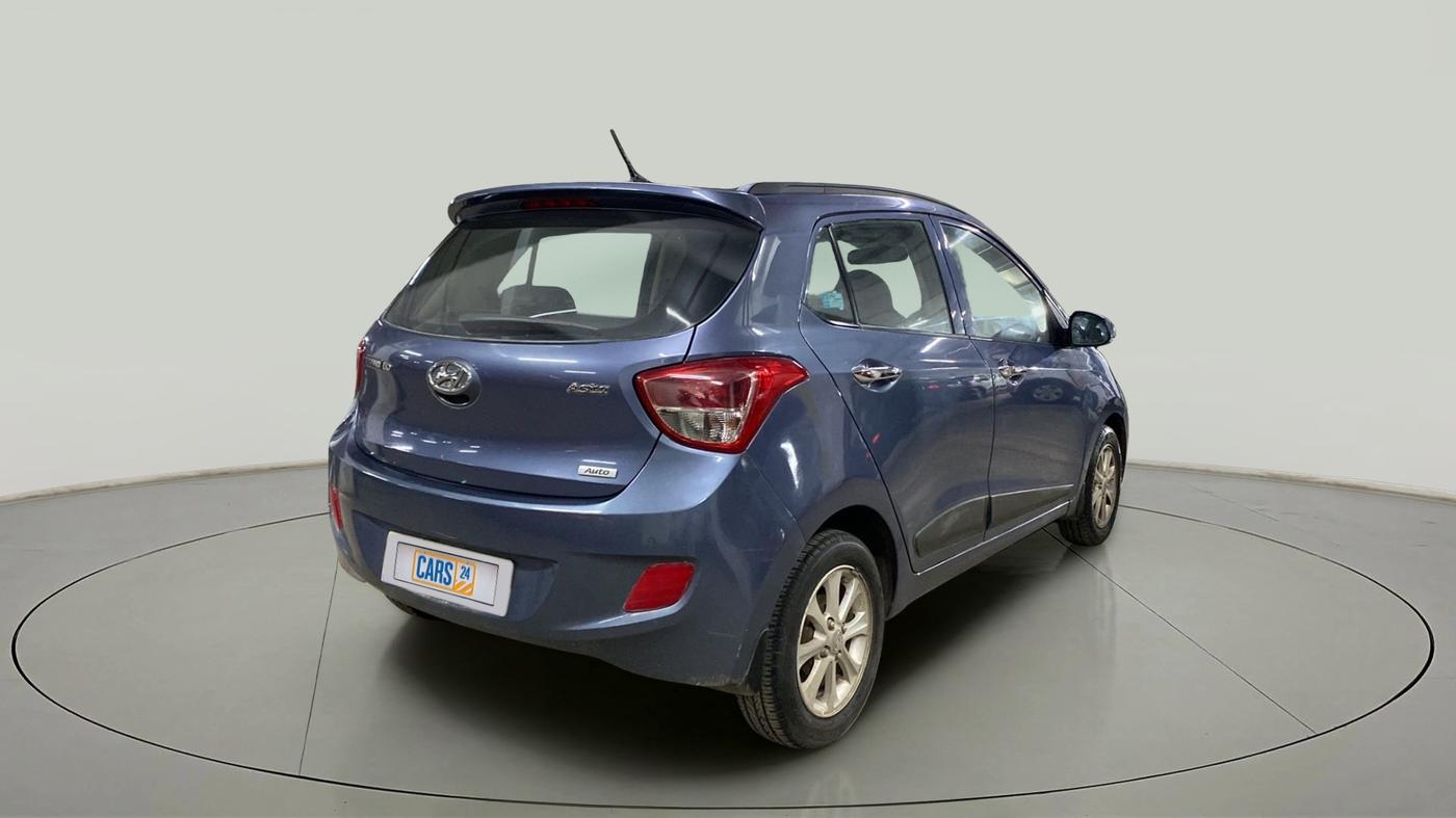 2014 Hyundai Grand i10 ASTA AT 1.2 KAPPA VTVT, Petrol, Automatic, 33,276 km, Right Back Diagonal