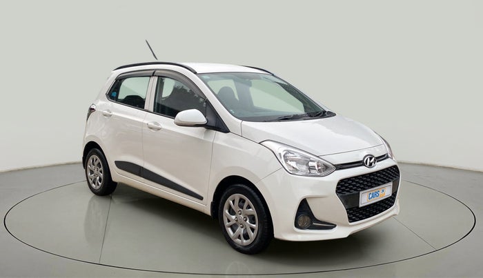 2018 Hyundai Grand i10 SPORTZ 1.2 KAPPA VTVT, Petrol, Manual, 21,306 km, Right Front Diagonal