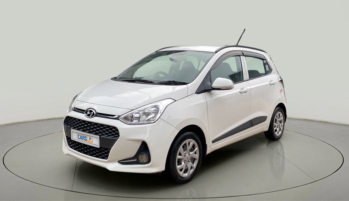 2018 Hyundai Grand i10 SPORTZ 1.2 KAPPA VTVT, Petrol, Manual, 21,306 km, Left Front Diagonal