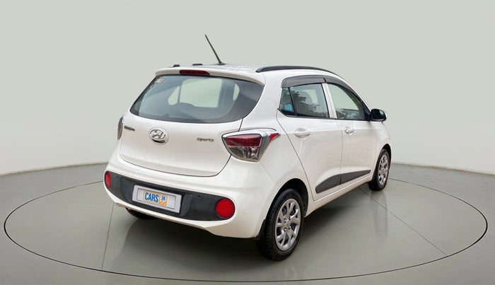 2018 Hyundai Grand i10 SPORTZ 1.2 KAPPA VTVT, Petrol, Manual, 21,306 km, Right Back Diagonal