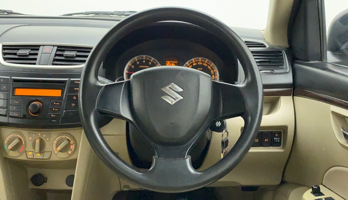2012 Maruti Swift Dzire VXI, Petrol, Manual, 75,395 km, Steering Wheel Close Up