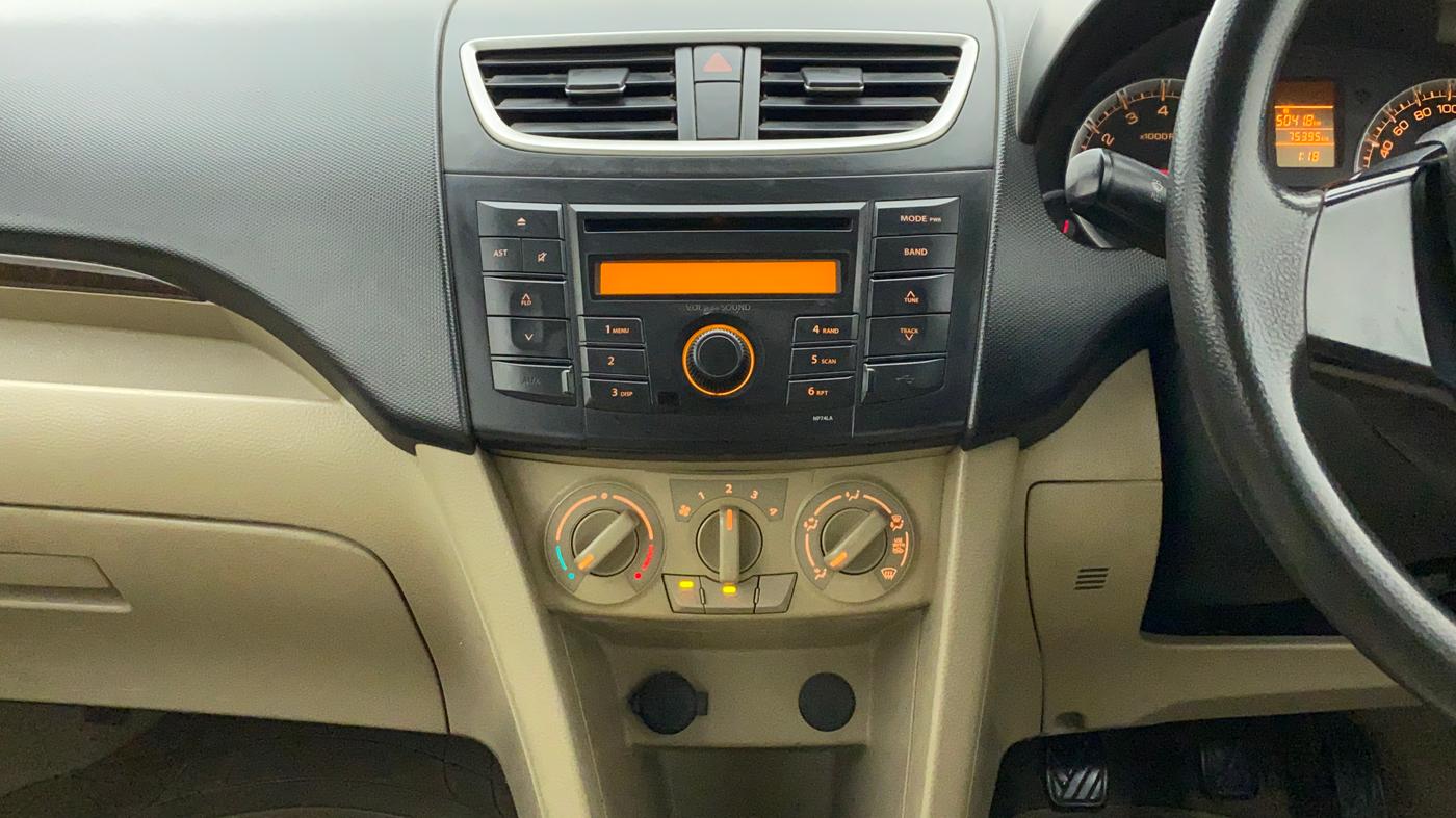 2012 Maruti Swift Dzire VXI, Petrol, Manual, 75,395 km, Air Conditioner