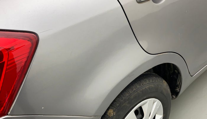 2012 Maruti Swift Dzire VXI, Petrol, Manual, 75,395 km, Right quarter panel - Minor scratches