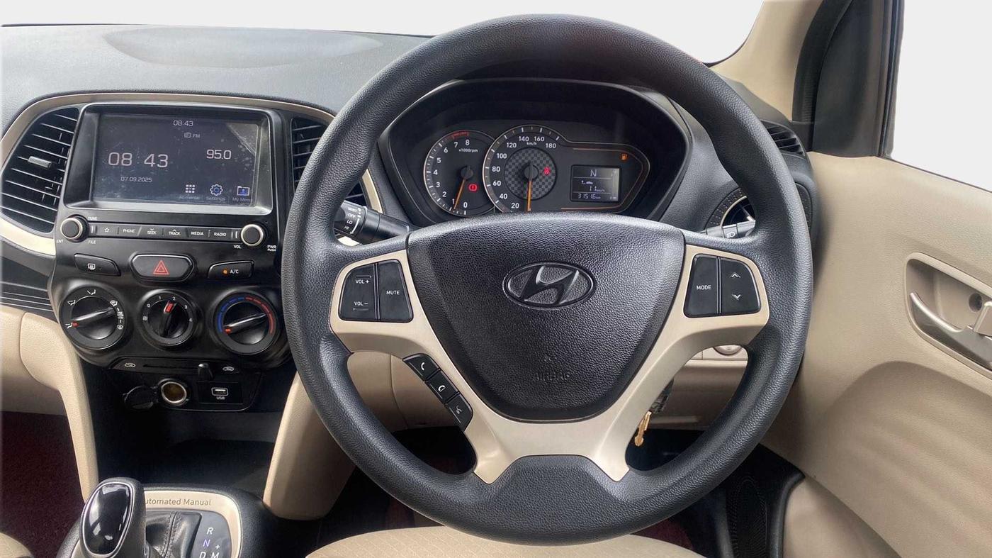 2019 Hyundai NEW SANTRO SPORTZ AMT, Petrol, Automatic, 31,510 km, Steering Wheel Close Up