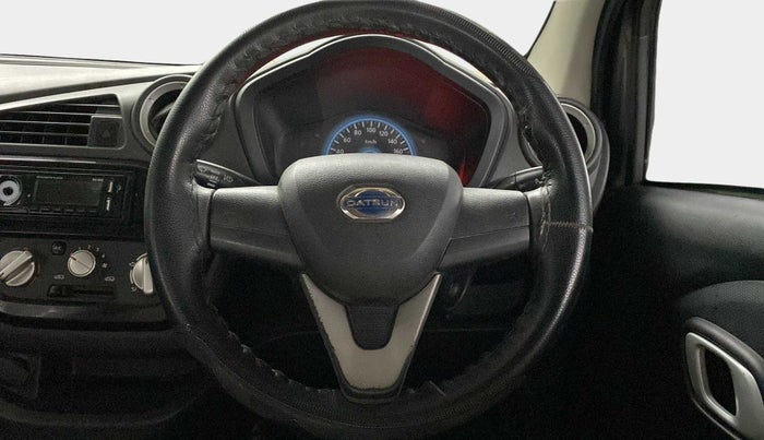 2018 Datsun Redi Go T (O), Petrol, Manual, 1,08,870 km, Steering Wheel Close Up