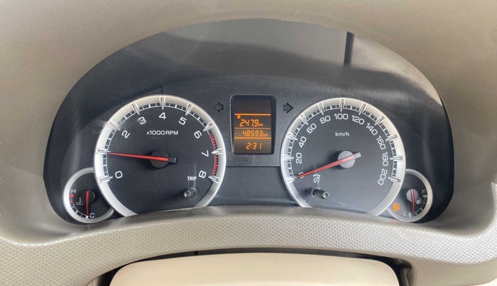 2013 Maruti Ertiga VXI, Petrol, Manual, 48,684 km, Odometer Image