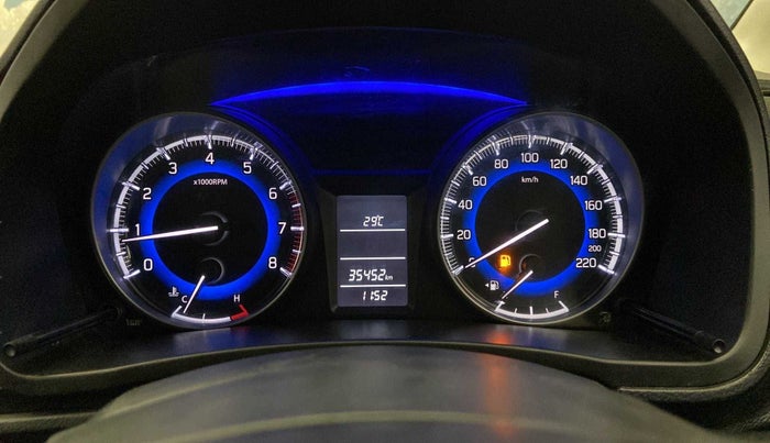 2018 Maruti Baleno DELTA PETROL 1.2, Petrol, Manual, 35,715 km, Odometer Image