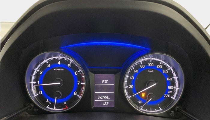 2019 Maruti Baleno DELTA PETROL 1.2, Petrol, Manual, 74,173 km, Odometer Image
