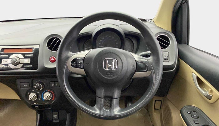 2015 Honda Amaze 1.2L I-VTEC VX, Petrol, Manual, 83,386 km, Steering Wheel Close Up