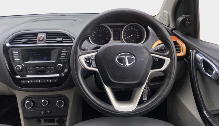 2016 Tata Tiago XZ PETROL, Petrol, Manual, 60,084 km, Steering Wheel Close Up