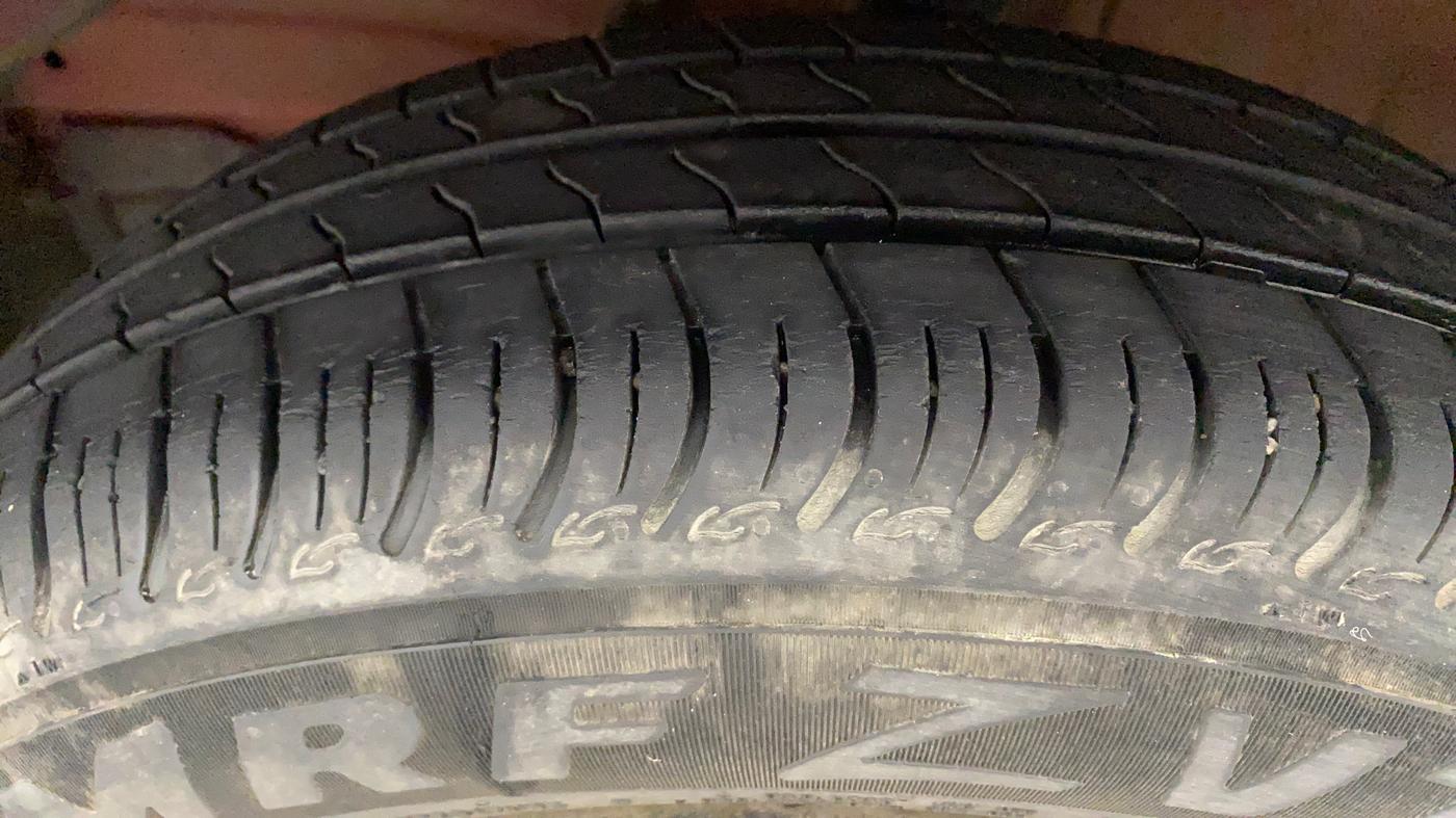 2021 Maruti S PRESSO VXI AMT, Petrol, Automatic, 12,067 km, Left Front Tyre Tread