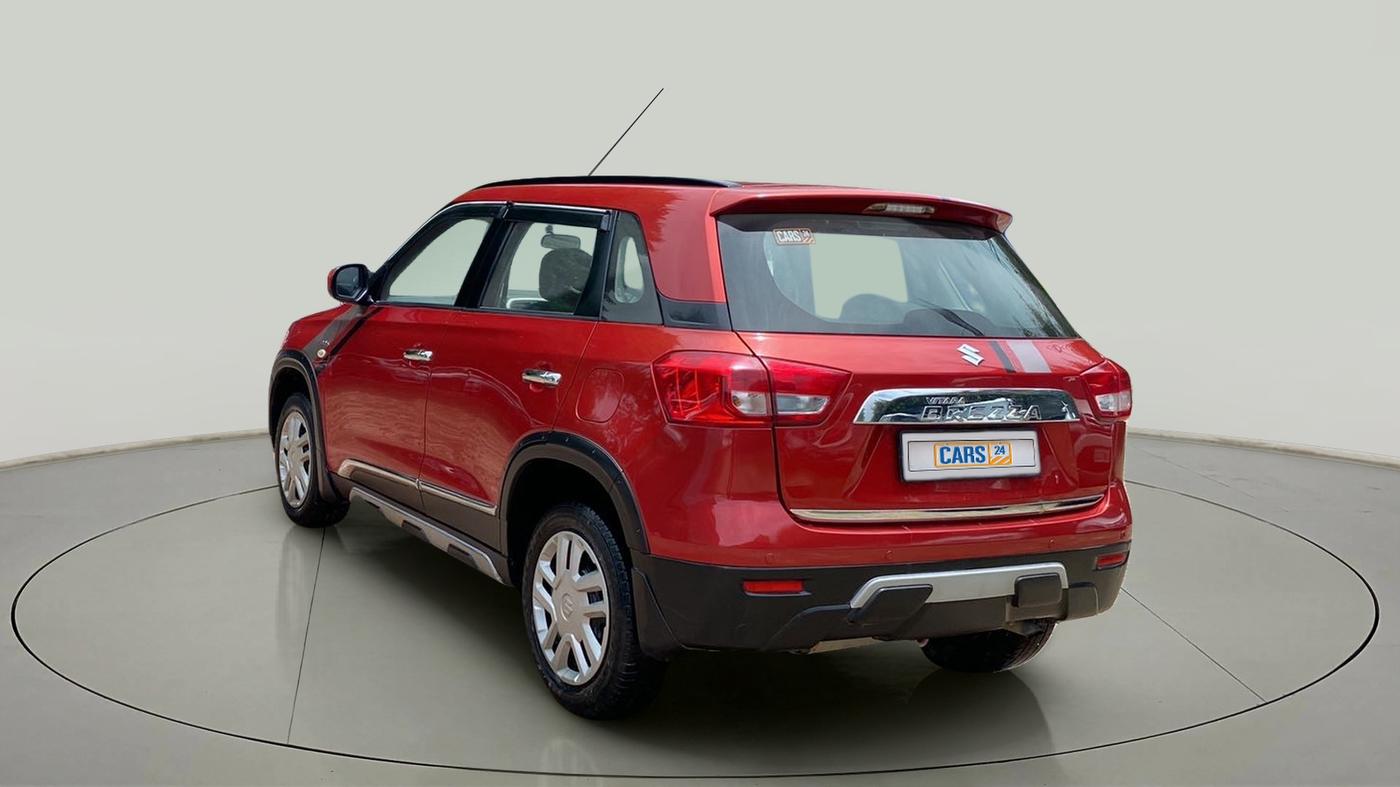 2019 Maruti Vitara Brezza VDI, Diesel, Manual, 55,600 km, Left Back Diagonal