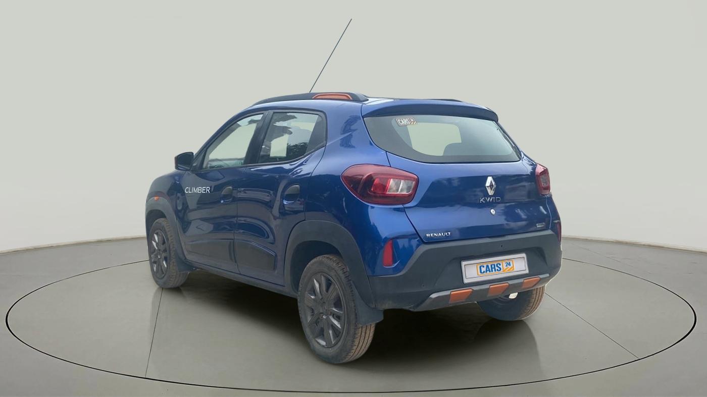 2021 Renault Kwid CLIMBER 1.0 AMT (O), Petrol, Automatic, 24,282 km, Left Back Diagonal