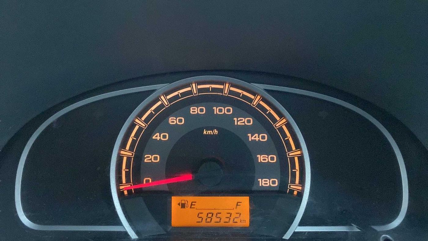2014 Maruti Alto 800 LXI, Petrol, Manual, 58,622 km, Odometer Image