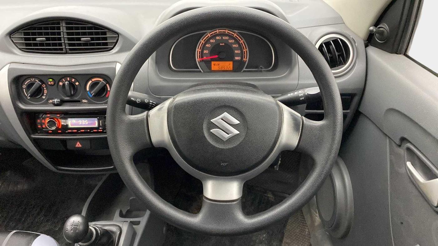 2014 Maruti Alto 800 LXI, Petrol, Manual, 58,622 km, Steering Wheel Close Up