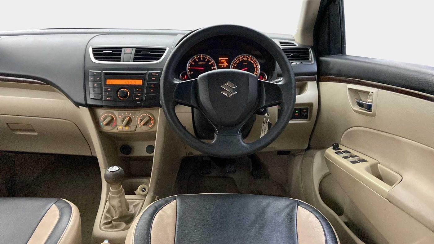 2014 Maruti Swift Dzire VXI, Petrol, Manual, 49,874 km, Steering Wheel Close Up