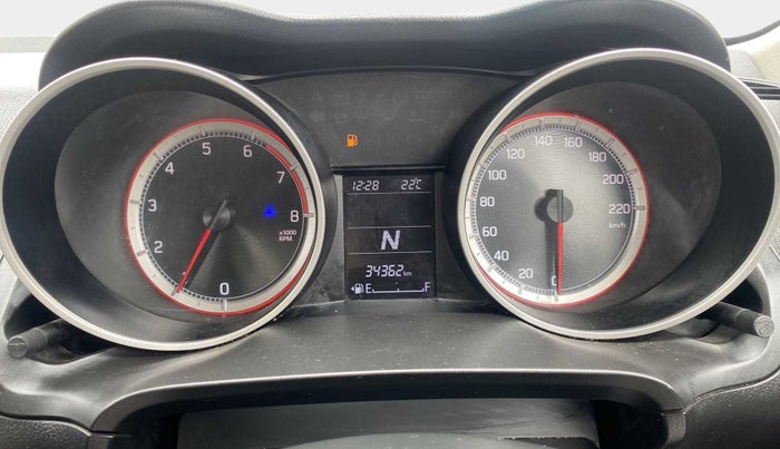 2019 Maruti Swift ZXI AMT, Petrol, Automatic, 34,361 km, Odometer Image