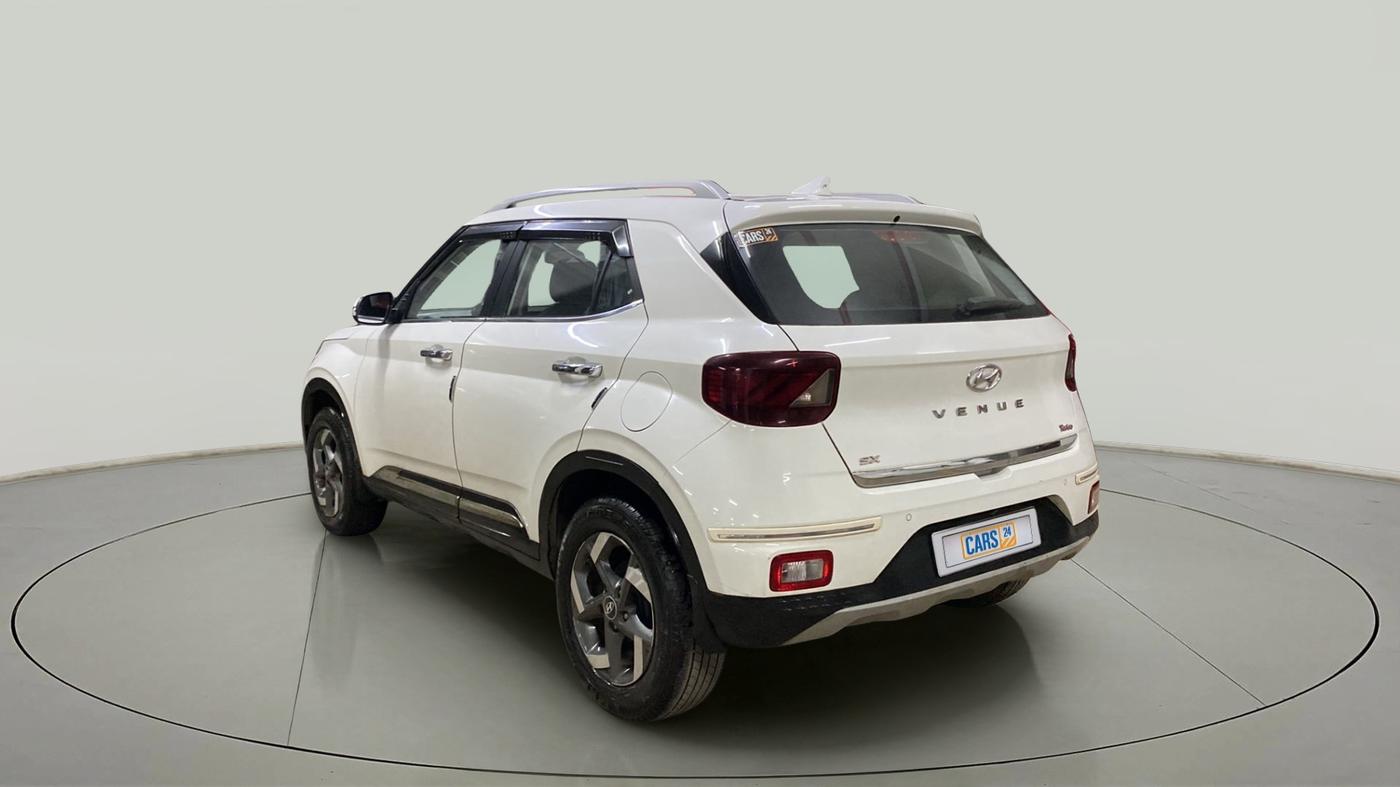 2021 Hyundai VENUE SX 1.0 (O) TURBO, Petrol, Manual, 24,369 km, Left Back Diagonal
